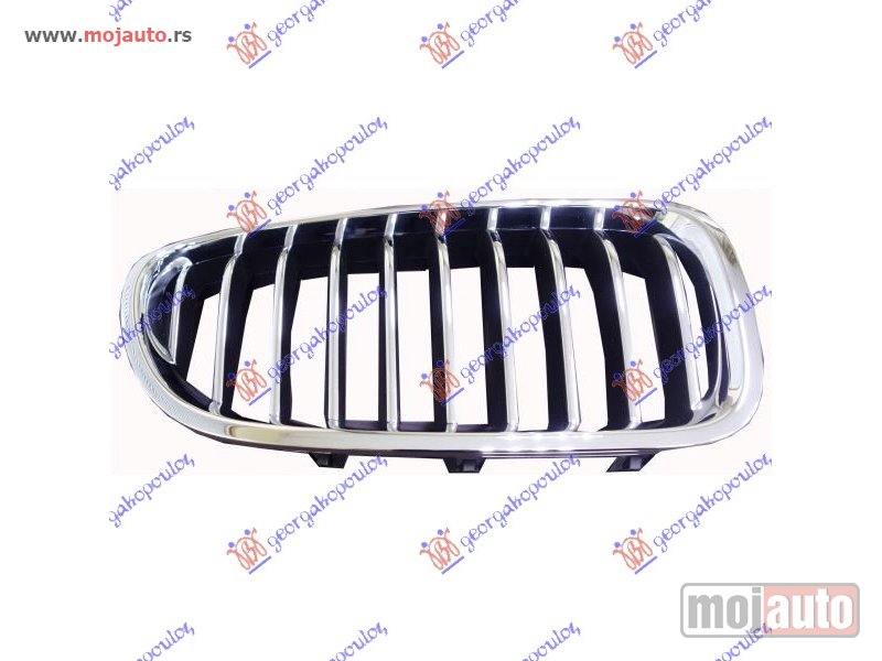 Glavna slika -  PVC MASKA HROM/HROM/CRNA Desno Bmw series 5 (f10/11) 13-16 -dostupno - MojAuto