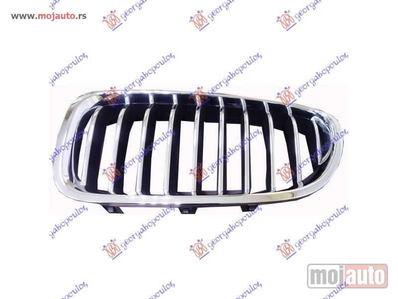 Glavna slika -  PVC MASKA HROM/HROM/CRNA Levo Bmw series 5 (f10/11) 13-16 -dostupno - MojAuto