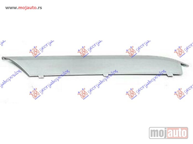 Glavna slika -  LAJSNA RESETKE PREDNJEG BRANIKA HROM (GT/F07) (BASIC LINE) Desno Bmw series 5 (f10/11) 13-16 -dostupno - MojAuto