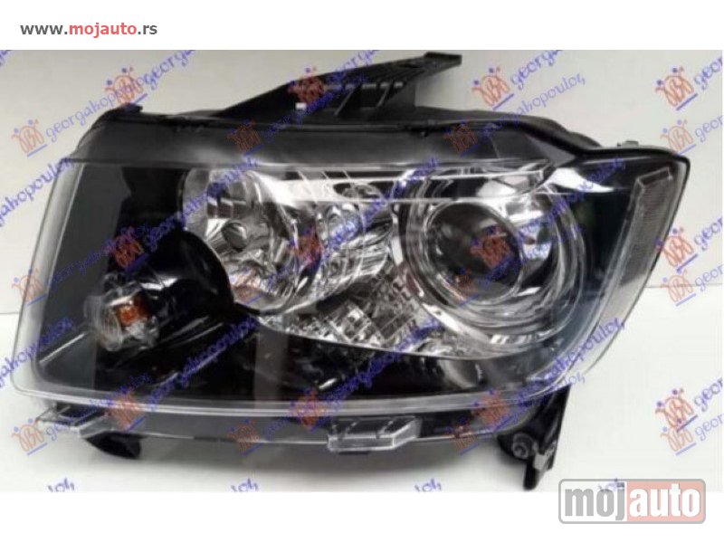 Glavna slika -  FAR ELEKTRICNI CRNI (SA PROJEKTOROM) 2014- (DEPO) Levo Jeep compass 11-16 -dostupno - MojAuto