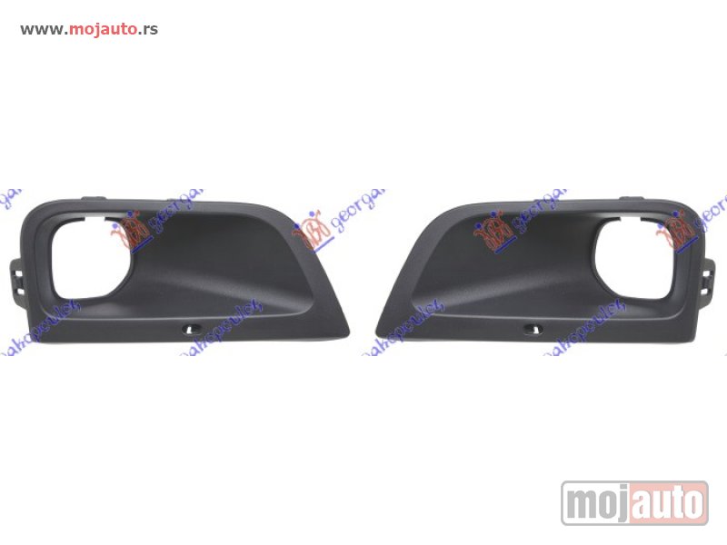 Glavna slika -  RESETKA PREDNJEG BRANIKA (SA MAGLENKOM) (SET) Citroen berlingo van 19- -nedostupno - MojAuto