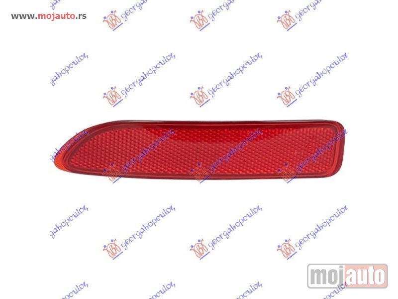 Glavna slika -  KATADIOPTER U ZADNJEM BRANIKU Levo Dacia dokker 12- -dostupno - MojAuto