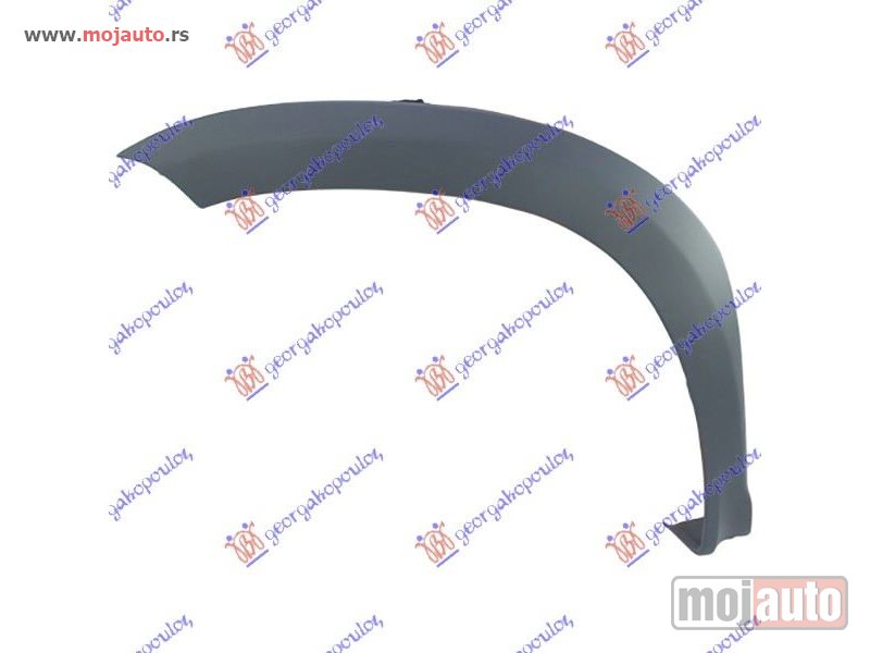 Glavna slika -  RUB PLASTICNI PREDNJEG BLATOBRANA Levo Dacia duster 10-17 -dostupno - MojAuto