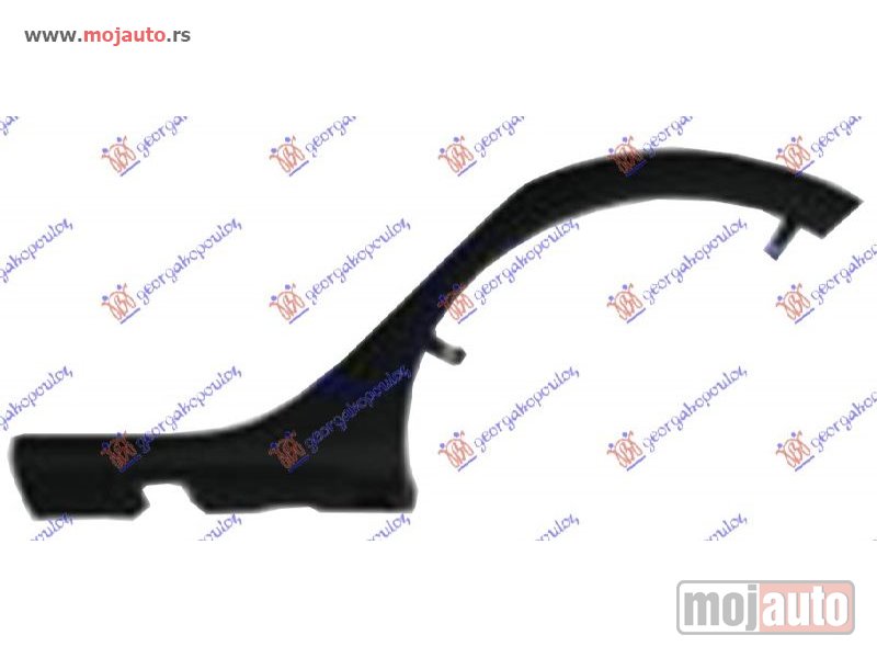 Glavna slika -  RUB PLASTICNI ZADNJEG BLATOBRANA (STEPWAY) Levo Dacia sandero 12-16 -dostupno - MojAuto