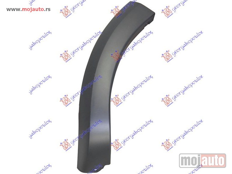 Glavna slika -  RUB PLASTICNI ZADNJEG BRANIKA (STEPWAY) Desno Dacia sandero 12-16 -dostupno - MojAuto