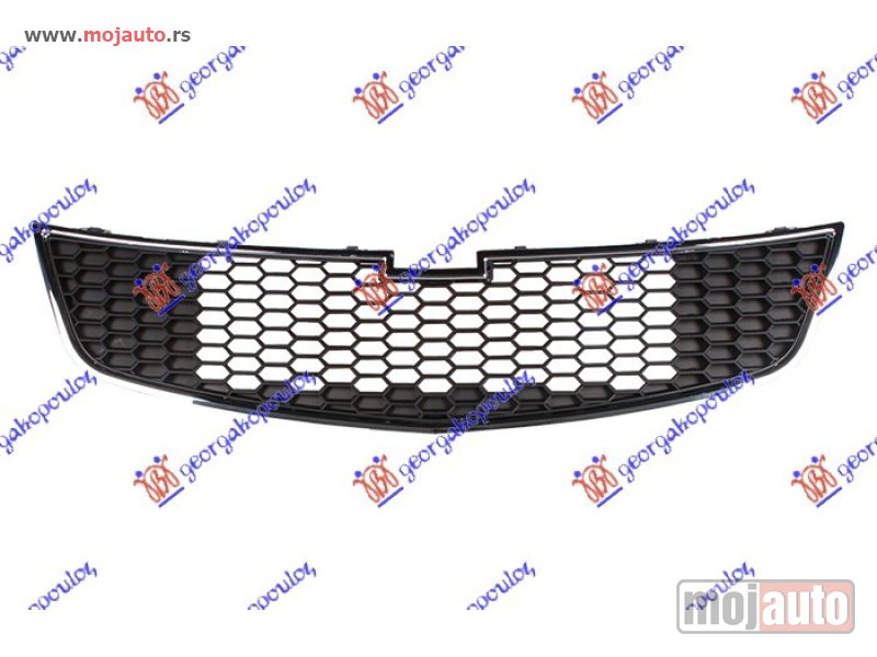 Glavna slika -  PVC MASKA HROM DONJA Chevrolet cruze 09-13 -dostupno - MojAuto