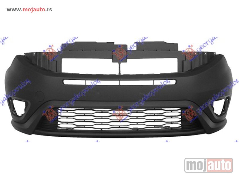 Glavna slika -  PREDNJI BRANIK CRNI (JEDNODELNI) Fiat doblo 15- -dostupno - MojAuto