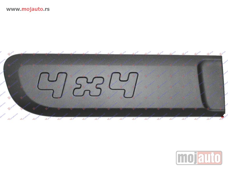Glavna slika -  LAJSNA ZADNJIH VRATA (4x4) Desno Fiat panda new 12- -dostupno - MojAuto