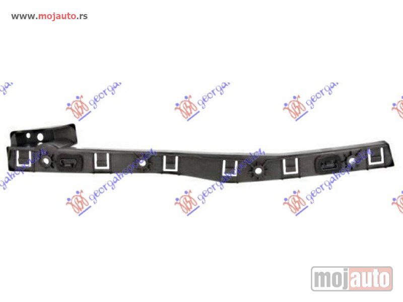 Glavna slika -  NOSAC ZADNJEG BRANIKA BOCNI PLASTICNI (LIVING) Desno Fiat 500 l 12-17 -dostupno - MojAuto