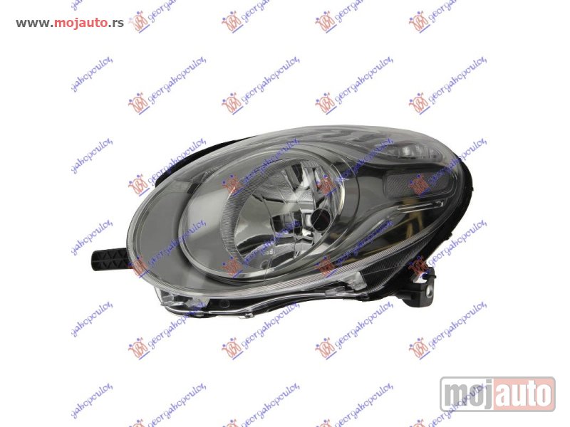 Glavna slika -  FAR ELEKTRICNI (DEPO) Levo Fiat 500 l 12-17 -dostupno - MojAuto