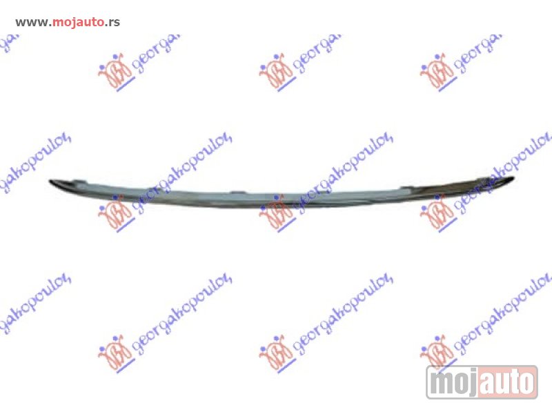 Glavna slika -  LAJSNA PVC MASKE DONJA HROM Fiat linea 13-15 -dostupno - MojAuto
