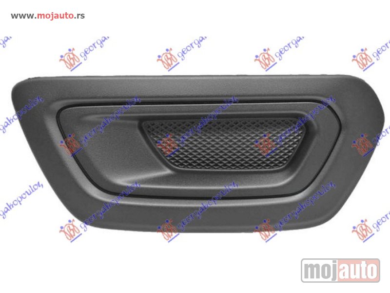 Glavna slika -  RESETKA PREDNJEG BRANIKA (BEZ MAGLENKE) Levo Ford transit 19- -dostupno - MojAuto
