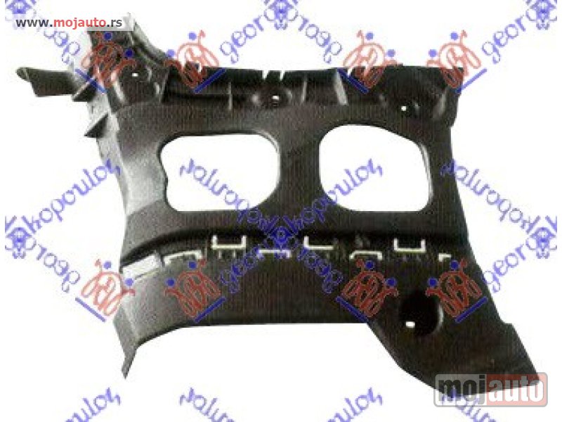 Glavna slika -  NOSAC ZADNJEG BRANIKA BOCNI PLASTICNI (DUPLA VRATA) Desno Ford transit/tourneo courier 13- -dostupno - MojAuto