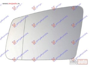 Glavna slika - STAKLO RETROVIZORA SA GREJACEM (ASFERICNO) Levo Mercedes a class (w176) 15-18 -dostupno - MojAuto