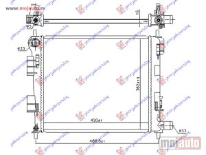 Glavna slika - HLADNJAK MOTORA ZA SVE MODELE (MAN) (420x360x16) Hyundai i10 13-16 -dostupno - MojAuto
