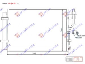 Glavna slika - HLADNJAK KLIME BENZIN (505x366) Kia venga 10- -dostupno - MojAuto