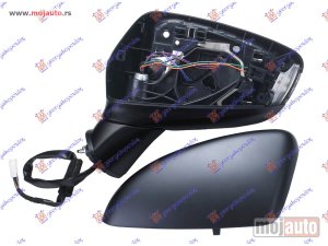 NOVI: delovi  RETROVIZOR ELEKTRICNI SA GREJACEM (ELEKTRO-SKLOPIV) (MIGAVAC) (A KVALITET) (ASFERICNO STAKLO) Levo Mazda 6 13-16 -dostupno