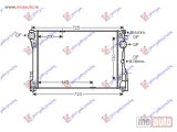 NOVI: delovi  HLADNJAK MOTORA 1.6/1.8/2.0/2.1/3.5 (AUTO) (64x44x3.2) CEV 16mm Mercedes e class (c207) coupe/cabrio 13-16 -dostupno