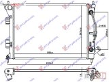 NOVI: delovi  HLADNJAK MOTORA 1.6 BENZIN (AUTO) (+/-AC) (55x39.7x1.6) Kia ceed 5d 13-15 -dostupno