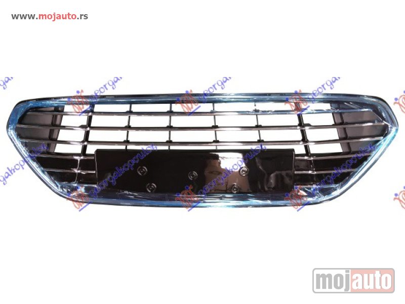 Glavna slika -  CENTRALNA RESETKA HROM/CRNA (HROM OKVIR) Ford mondeo 11-14 -dostupno - MojAuto