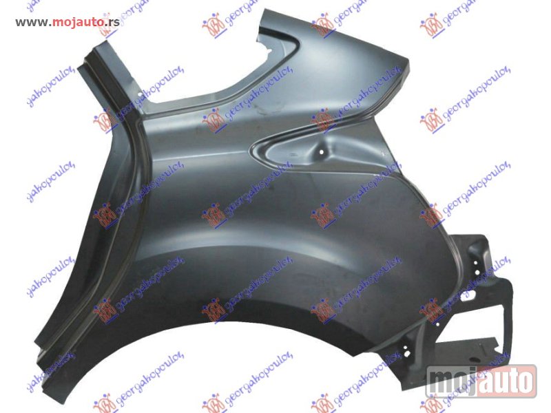 Glavna slika -  ZADNJI BLATOBRAN 5 VRATA Levo Ford focus 14-18 -dostupno - MojAuto