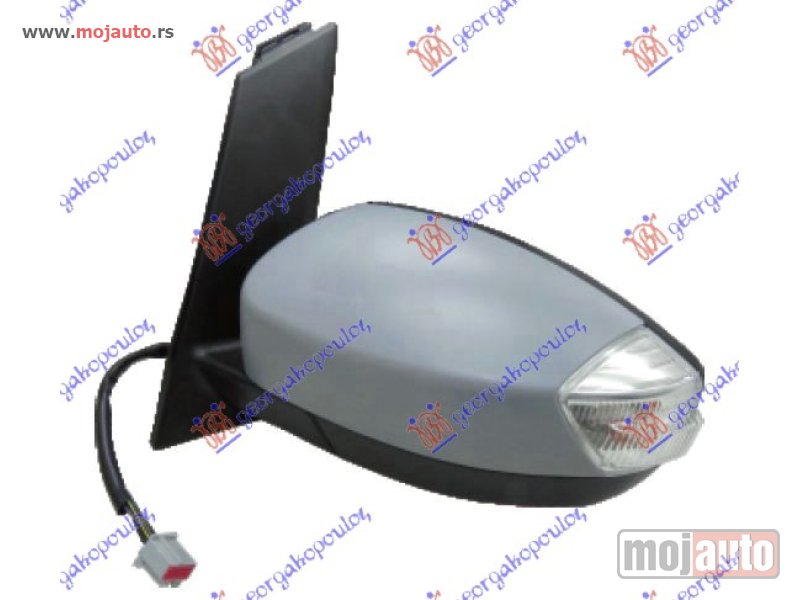 Glavna slika -  RETROVIZOR ELEKTRICNI SA GREJACEM PM (MIGAVAC) (ASFERICNO STAKLO) Levo Ford focus c-max 10-14 -nedostupno - MojAuto