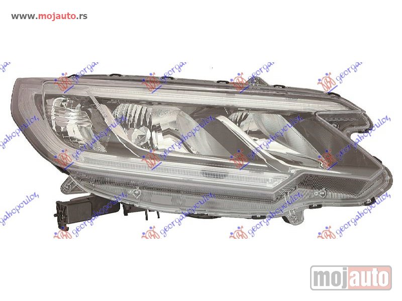 Glavna slika -  FAR ELEKTRICNI SA LED DNEVNIM SVETLOM (DEPO) Desno Honda cr-v 15-17 -dostupno - MojAuto