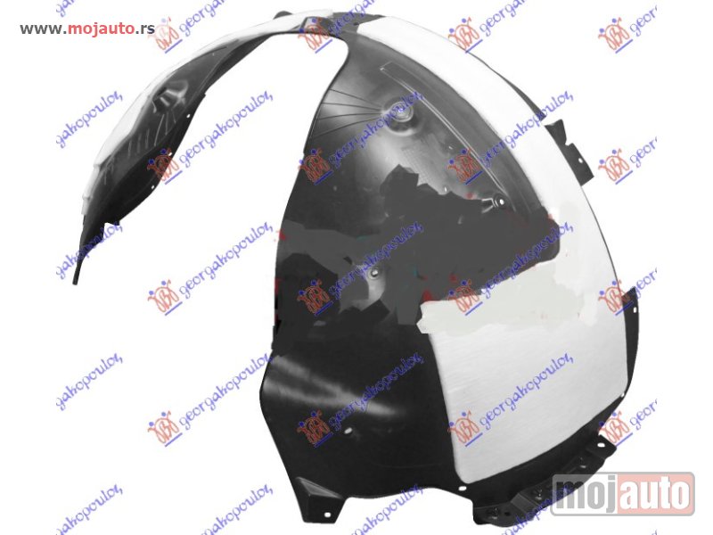 Glavna slika -  POTKRILO Levo Hyundai santa fe 20-24 -dostupno - MojAuto
