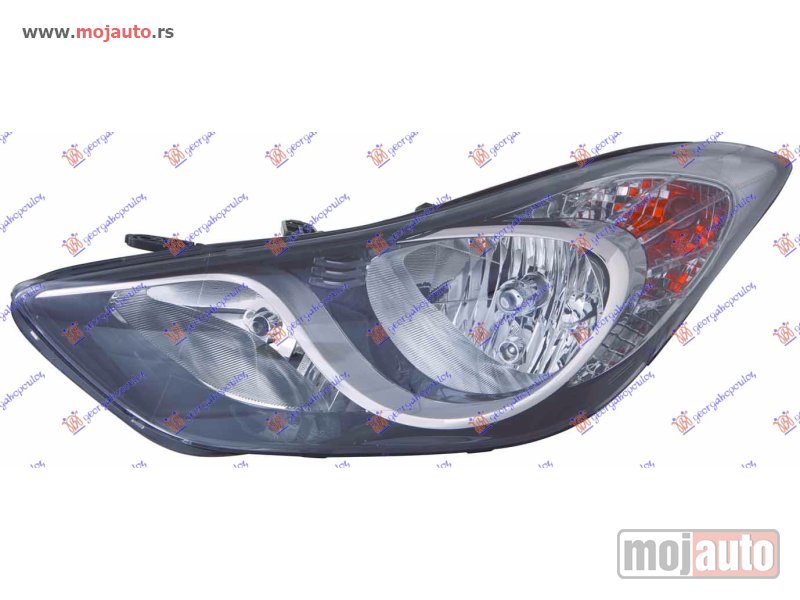 Glavna slika -  FAR ELEKTRICNI (DEPO) Desno Hyundai elantra 11-13 -dostupno - MojAuto