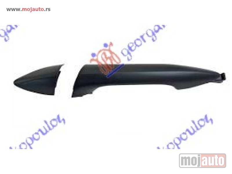 Glavna slika -  KVAKA ZADNJIH VRATA UNUTRASNJA PM Levo Hyundai elantra 13-15 -dostupno - MojAuto