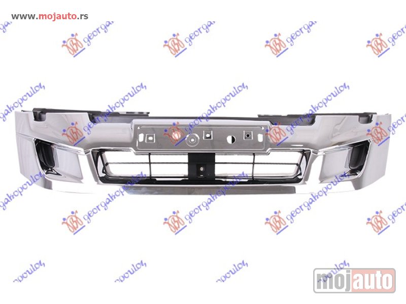 Glavna slika -  PVC MASKA KOMPLET CRNA (HROM OKVIR) 4WD Isuzu p/u d-max 12-16 -dostupno - MojAuto