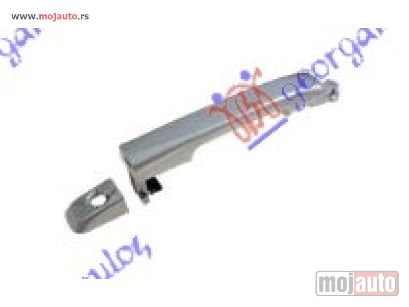 Glavna slika -  KVAKA VRATA SPOLJASNJA HROM Levo Isuzu p/u d-max 12-16 -dostupno - MojAuto