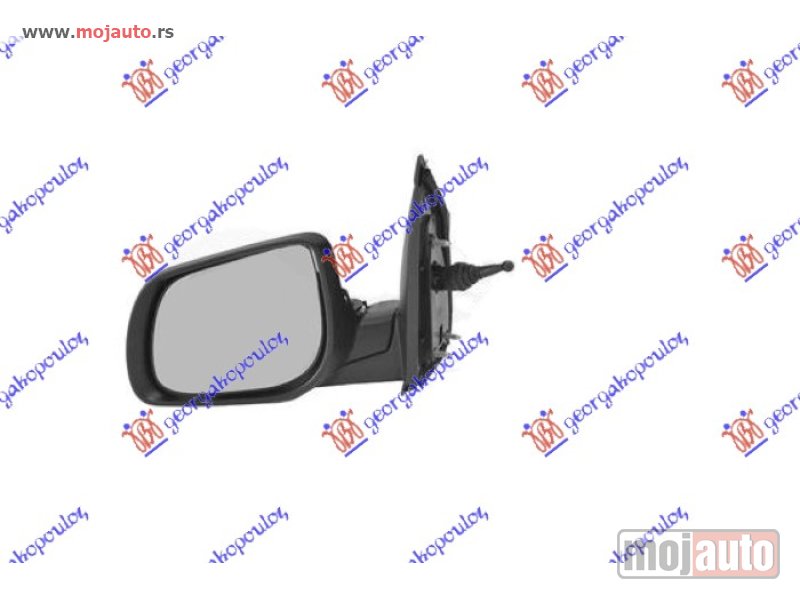 Glavna slika -  RETROVIZOR MEHANICKI (KONVEKSNO STAKLO) Levo Kia picanto 11-15 -dostupno - MojAuto