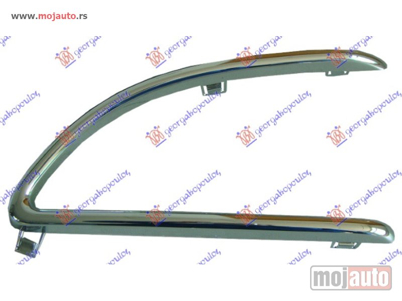 Glavna slika -  OKVIR MAGLENKE HROM -15 Desno Lancia y 11-24 -dostupno - MojAuto