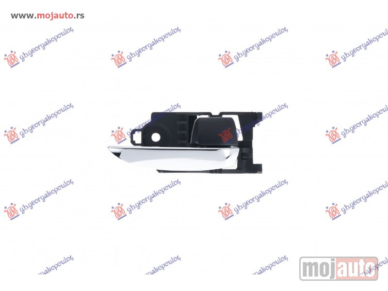 Glavna slika -  KVAKA PREDNJIH/ZADNJIH VRATA UNUTRASNJA HROM/CRNA Desno Lexus ct 200h 14- -dostupno - MojAuto