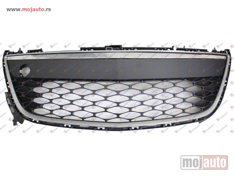 Glavna slika -  RESETKA PREDNJEG BRANIKA KOMPLET SA HROM LAJSNOM Mazda cx7 11- -dostupno - MojAuto