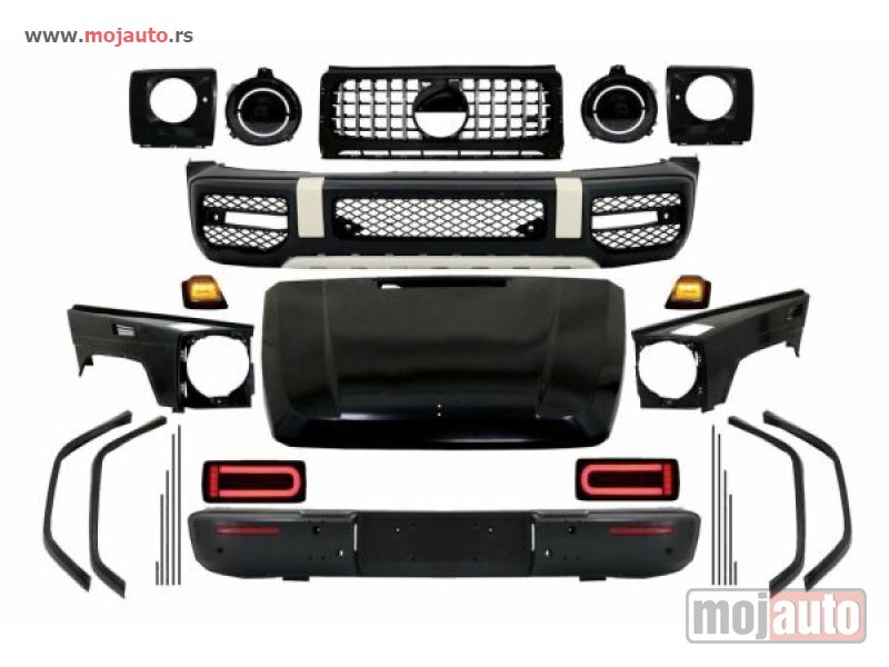 Glavna slika -  Body kit W463 za Mercedes Benz G klasa W464 old to new - MojAuto