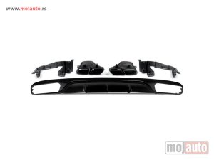 Glavna slika - Difuzor E63 black za Mercedes Benz W213 - MojAuto