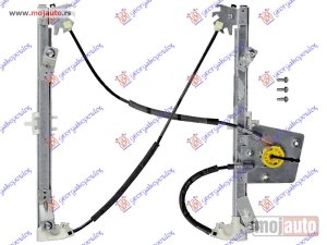 NOVI: delovi  PODIZAC PREDNJEG PROZORA ELEKTRICNI (BEZ MOTORA) 5 VRATA (A KVALITET) Desno Bmw series 1 (e81/87) 3/5d 04-11 -dostupno