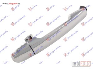NOVI: delovi  KVAKA ZADNJIH VRATA (L=D) SPOLJASNJA HROM Toyota hi-lux 2wd/4wd 05-09 -dostupno