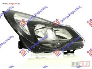 NOVI: delovi  FAR ELEKTRICNI CRNI 2011- (TYC) Desno Opel corsa d 06-15 -dostupno