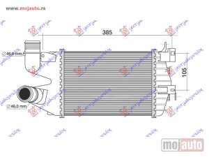Glavna slika - HLADNJAK INTERKULERA 1.7 CDTi DIZEL (260x180x62) 08- Opel zafira 05-12 -dostupno - MojAuto