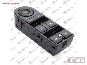 NOVI: delovi  PREKIDAC U PREDNJIM VRATIMA (4 TASTERA) (18 PIN) Levo Opel zafira 05-12 -dostupno