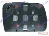 NOVI: delovi  STAKLO RETROVIZORA SA GREJACEM PLAVO (ASFERICNO) Levo Bmw x5 (e53) 00-07 -nedostupno