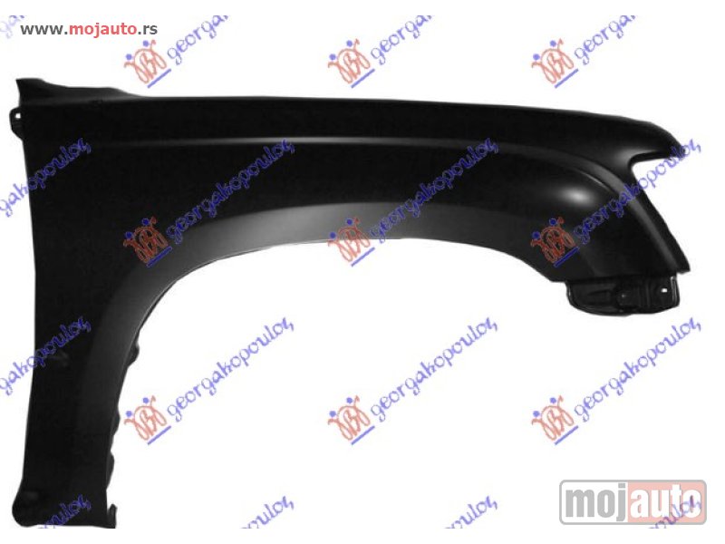 Glavna slika -  BLATOBRAN (4WD) (SA OTVORIMA ZA RUB) Desno Toyota hi-lux 2wd/4wd 01-05 -dostupno - MojAuto