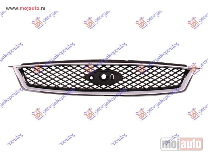 Glavna slika -  PVC MASKA CRNA (HROM OKVIR) Ford focus 04-08 -dostupno - MojAuto
