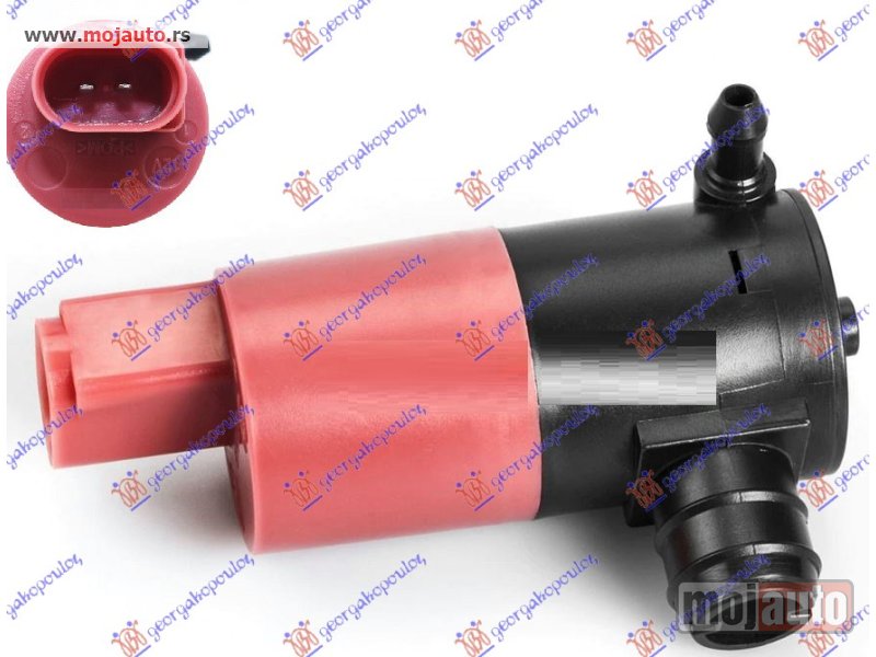 Glavna slika -  MOTOR POSUDE ZADNJEG BRISACA (OVALNI PRIKLJUCAK) (1 PUMPA) (FRANCUSKA) Toyota yaris 05-11 -dostupno - MojAuto