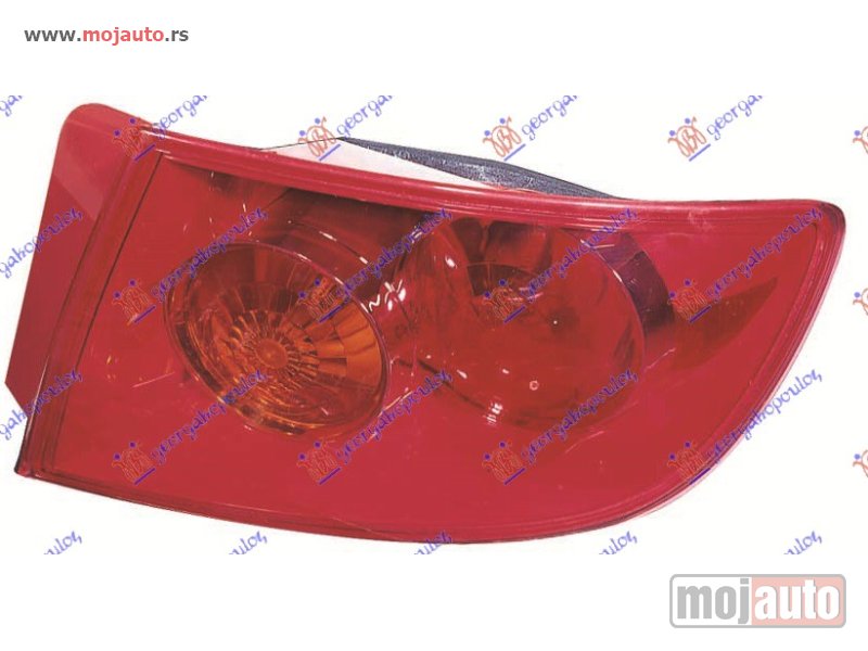 Glavna slika -  STOP LAMPA SPOLJASNJA 4 VRATA (CRVENA) -2006 (DEPO) Desno Mazda 3 sdn-h/b (bk) 04-08 -dostupno - MojAuto