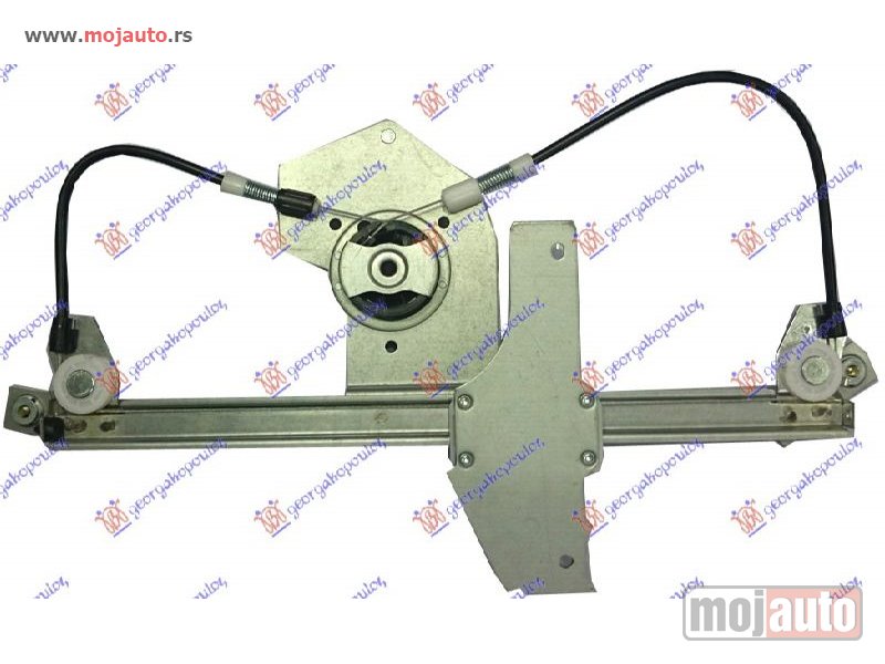 Glavna slika -  PODIZAC ZADNJEG PROZORA ELEKTRICNI (BEZ MOTORA) Levo Peugeot 207 06-14 -dostupno - MojAuto
