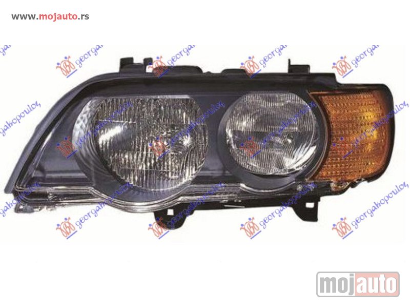 Glavna slika -  FAR ELEKTRICNI ZUTI MIGAVAC -2004 (TYC) Levo Bmw x5 (e53) 00-07 -dostupno - MojAuto